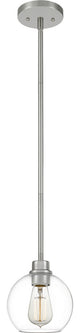 Quoizel PRUC1507BN One Light Mini Pendant, Brushed Nickel Finish