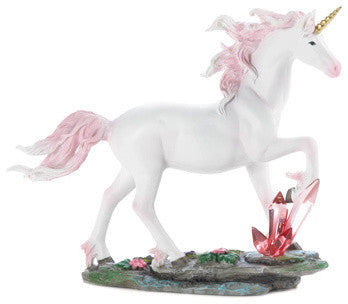 Unicorn Crystals Figurine