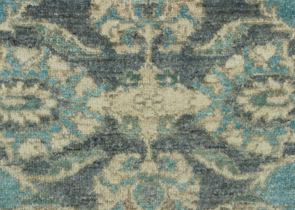 Peshawar Hakim Gray Rug, 8''1x9''10