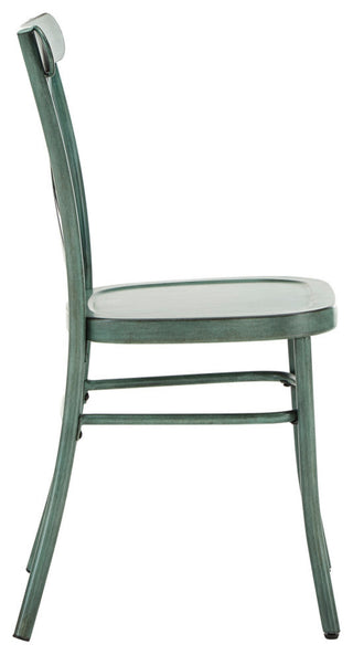 Banet Oak 48-inch Rectangle Dining Set, 5 Piece Set, Antique Sage Green