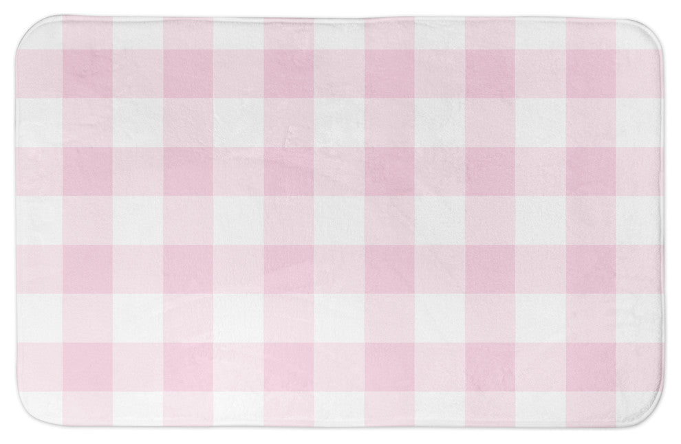 Christmas Plaid 34x21 Bath Mat
