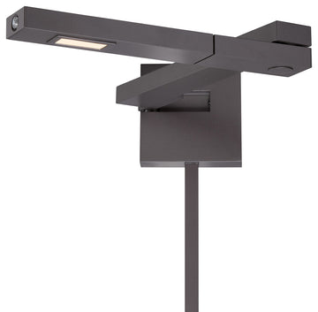 WAC Lighting Flip LED Right Swing Arm, Bronze