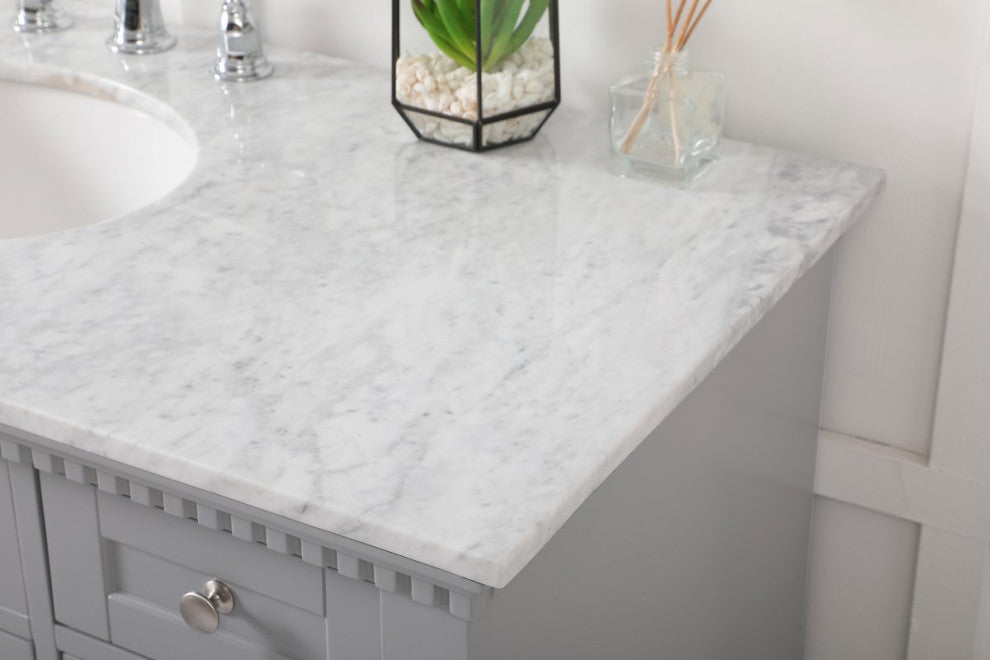 Home Living 48" Single Bathroom Vanity, Gray