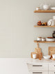 Burlap Hash Pattern Peel and Stick Vinyl Wallpaper, Light Grey, 24"w X 60"h