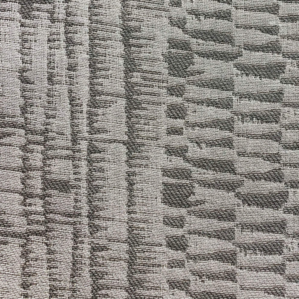 Plutus Epoxi River Gray Dobby Luxury Outdoor/Indoor Throw Pillow, 18"x18"