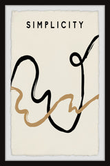 "Sweet Simplicity" Framed Painting Print, 24x36