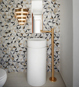 Hinkley Echelon Medium Led Sconce, Heritage Brass