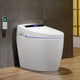 Modern Smart One-Piece 1.28 GPF Floor Mount Automatic Toilet & Bidet with Seat, White, Standard