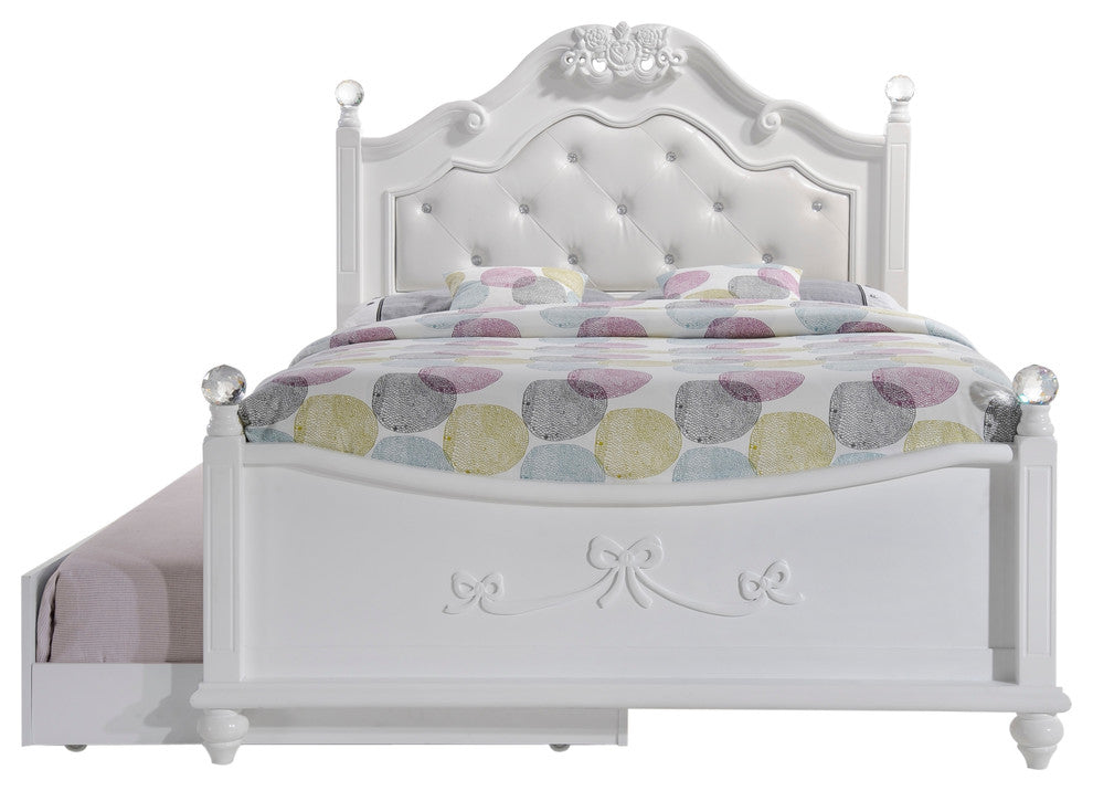 Picket House Furnishings Annie Full Platform Bed With Storage Trundle