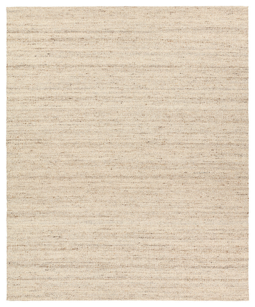Jaipur Living Sitari MLR02 Handmade Solid Tan Area Rug, 7'9"x9'9"