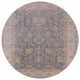 Ahgly Company Indoor Round Mid-Century Modern Area Rugs, 4' Round