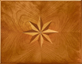 Formal Walnut Veneer Tyler Side Table