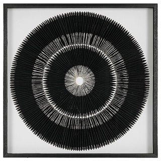 Uttermost Sandara Shadow Box, Black/White, 4311