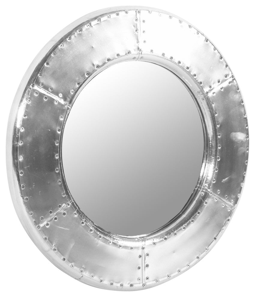 Aviator Aluminum Mirror, 21"