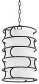 Reedley 3 Light Small Pendant Forged Iron