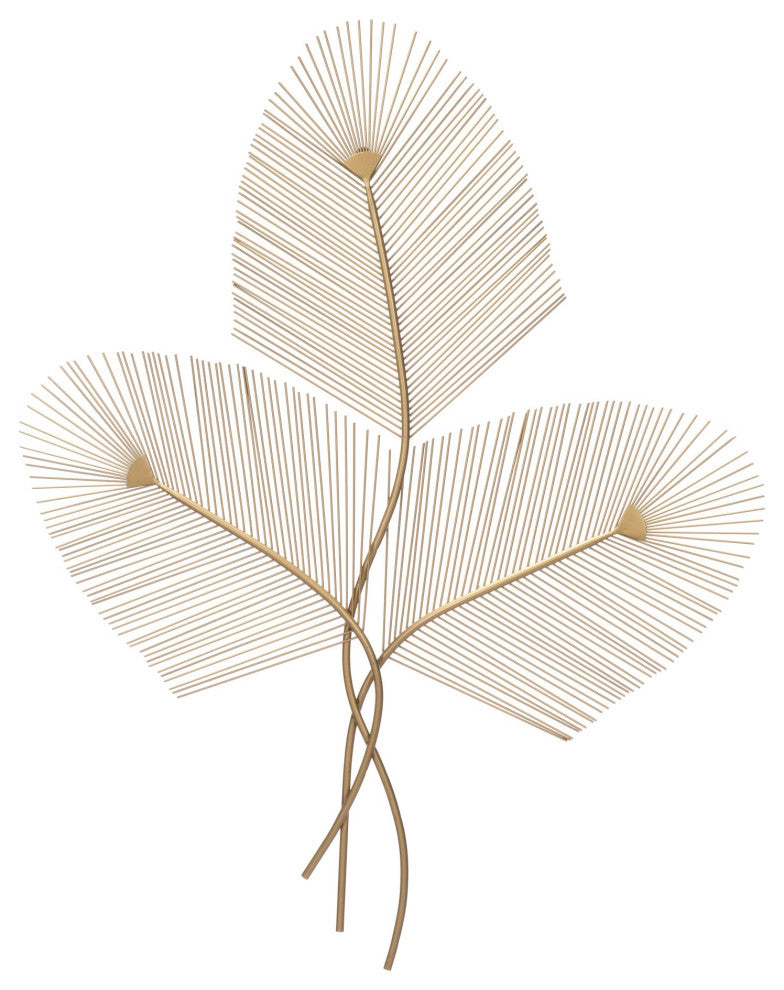 Wall Art, Steel Metal, Gold, Living Lounge Cafe Room Hotel Lobby Hospitality