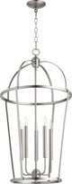 5-Light Mitre Entry, Satin Nickel