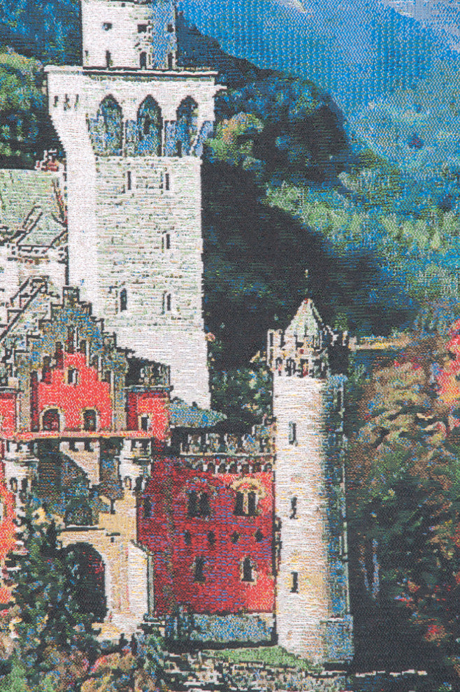 Neuschwanstein Castle Bright Belgian Wall Tapestry