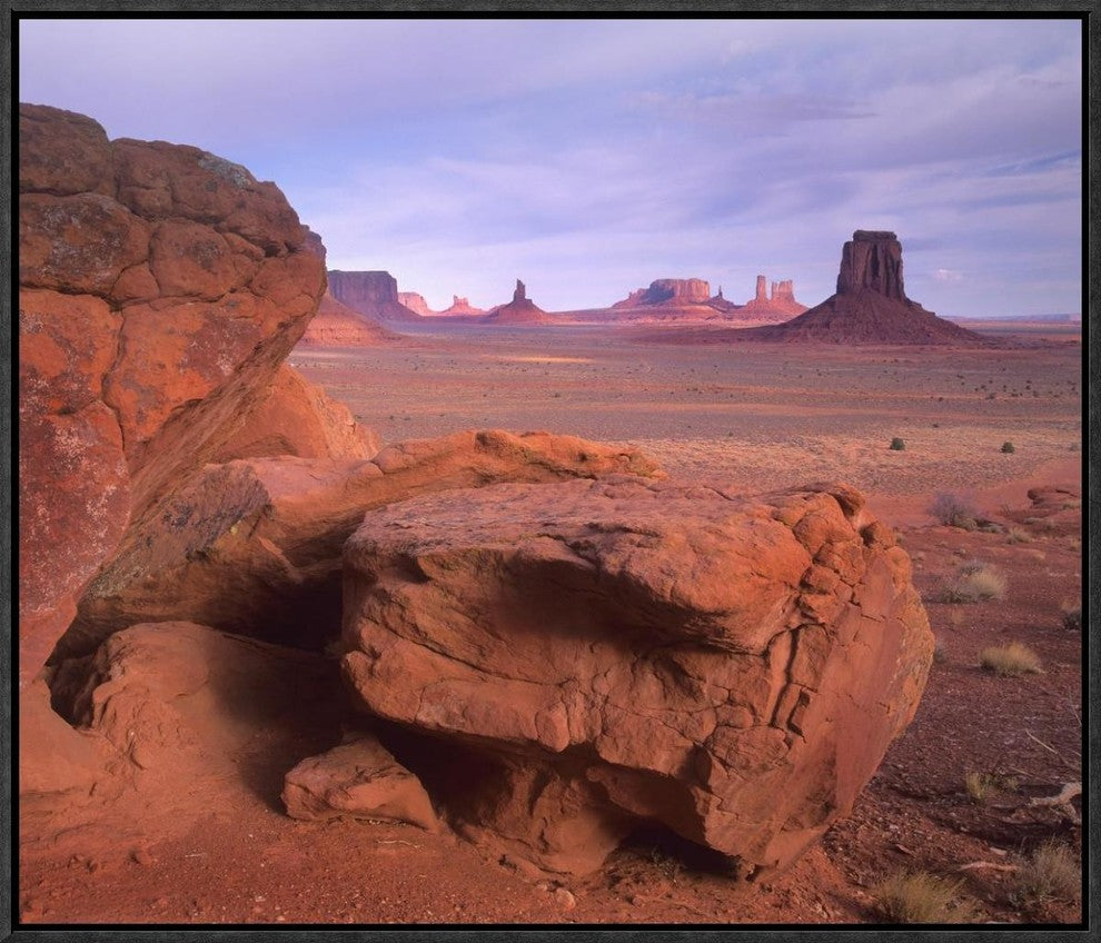 "Mittens, North Window, Monument Valley, Arizona"  by Tim Fitzharris, 23x19"