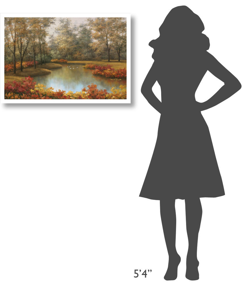"Beauty of Autumn" Digital Paper Print by Diane Romanello, 32"x22"