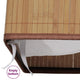 vidaXL Laundry Basket Laundry Hamper Dirty Clothes Basket Rectangular Natural