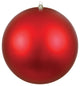 24" Giant Red Matte Ball Uv