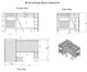 Aurora Twin Over Twin Bunk Bed with Quad-Bunk Extension and Storage Drawers