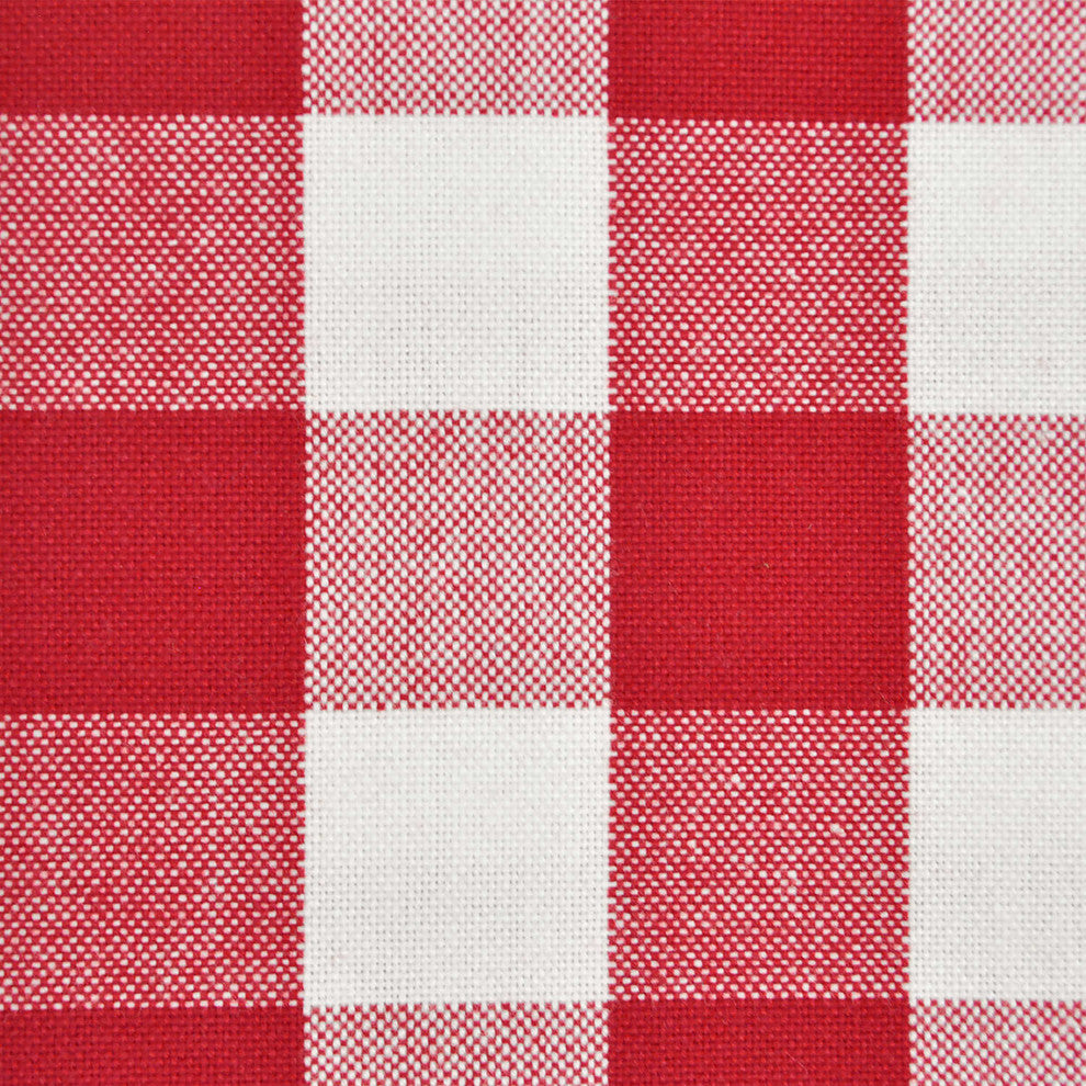 Red/White Check Napkin Set/6