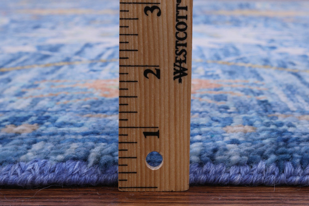 8' 0" X 10' 1" Handmade Turkish Oushak Wool Rug - Q14970