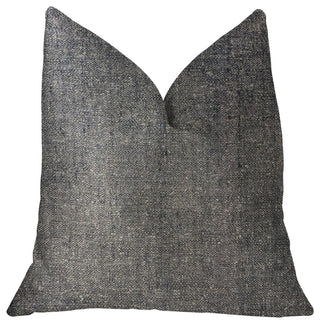 Deep Mantra Charcoal Luxury Throw Pillow, 26"x26"
