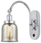 Bell Sconce, Polished Chrome, Silver Plated Mercury, Silver Plated Mercury