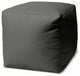 17  Cool Dark Gray Solid Color Indoor Outdoor Pouf Ottoman
