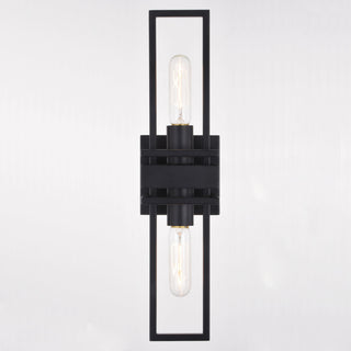 Marquis 2 Light Wall Light Matte Black