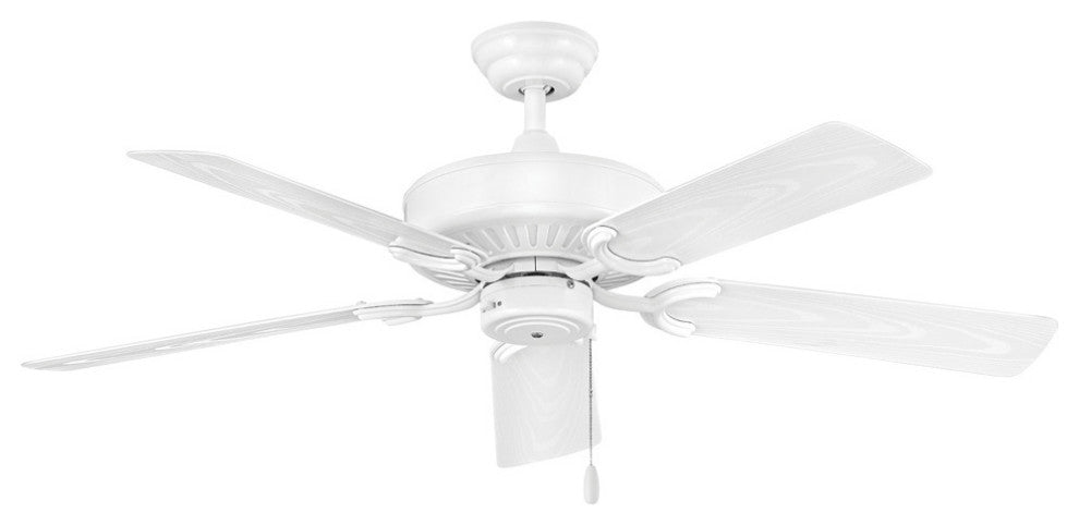 Hinkley Oasis 52" Indoor/Outdoor Ceiling Fan, Appliance White