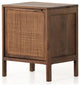 Sydney Left Nightstand-Brown Wash