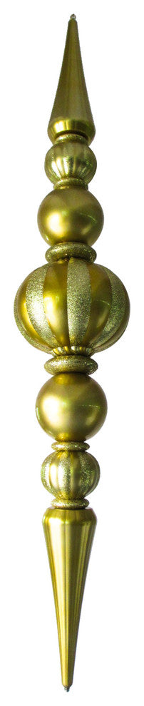Giant Shatterproof Gold Finial
