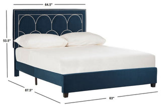 Safavieh Solania Bed, Navy