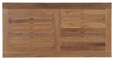 Natural Marina Outdoor Patio Teak Rectangle Coffee Table