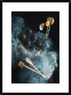 "Kitchen Mess: Honey Muffins" Framed Digital Print by Dina Belenko, 24x32"