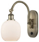 Innovations 518-1W-AB-G101 1-Light Sconce, Antique Brass