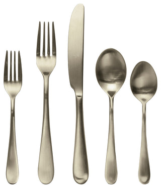 Natura Ice Champagne Flatware  Set - 20-Piece Set