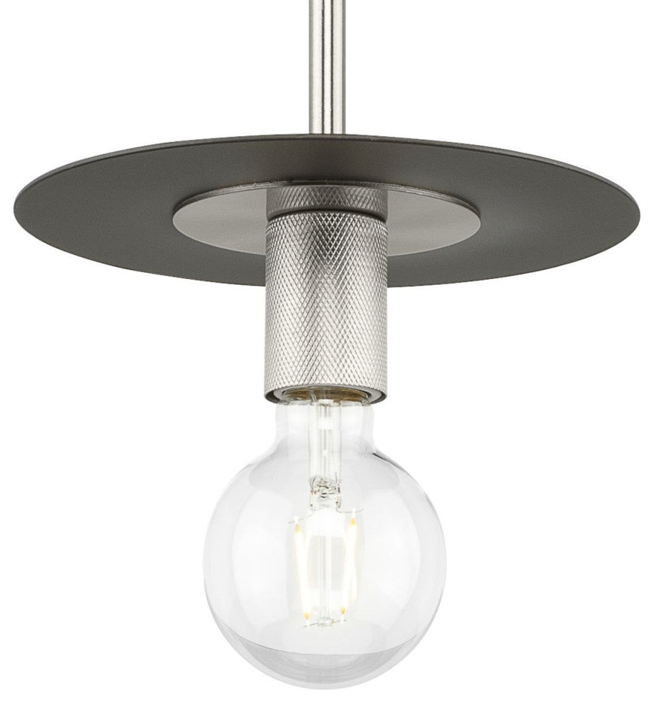 Trimble Collection One-Light Brushed Nickel Mini Pendant