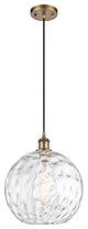 Innovations 516-1P-BB-G1215-12 1-Light Mini Pendant, Brushed Brass