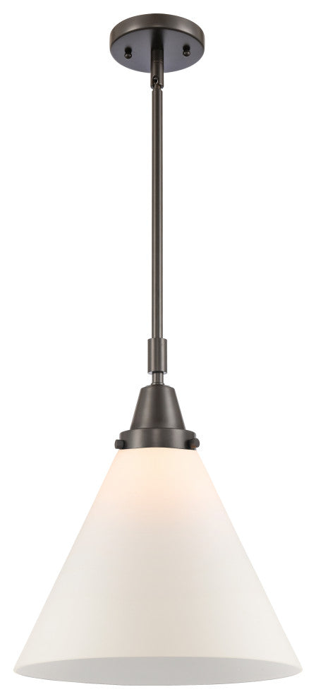 Innovations Lighting 447-1S-OB-G41-L Cone 1 Light 12" Mini Pendant