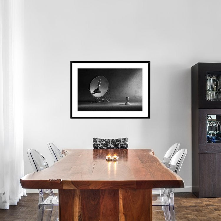 "The Megalomania 2" Framed Digital Print by Victoria Ivanova, 44x32"