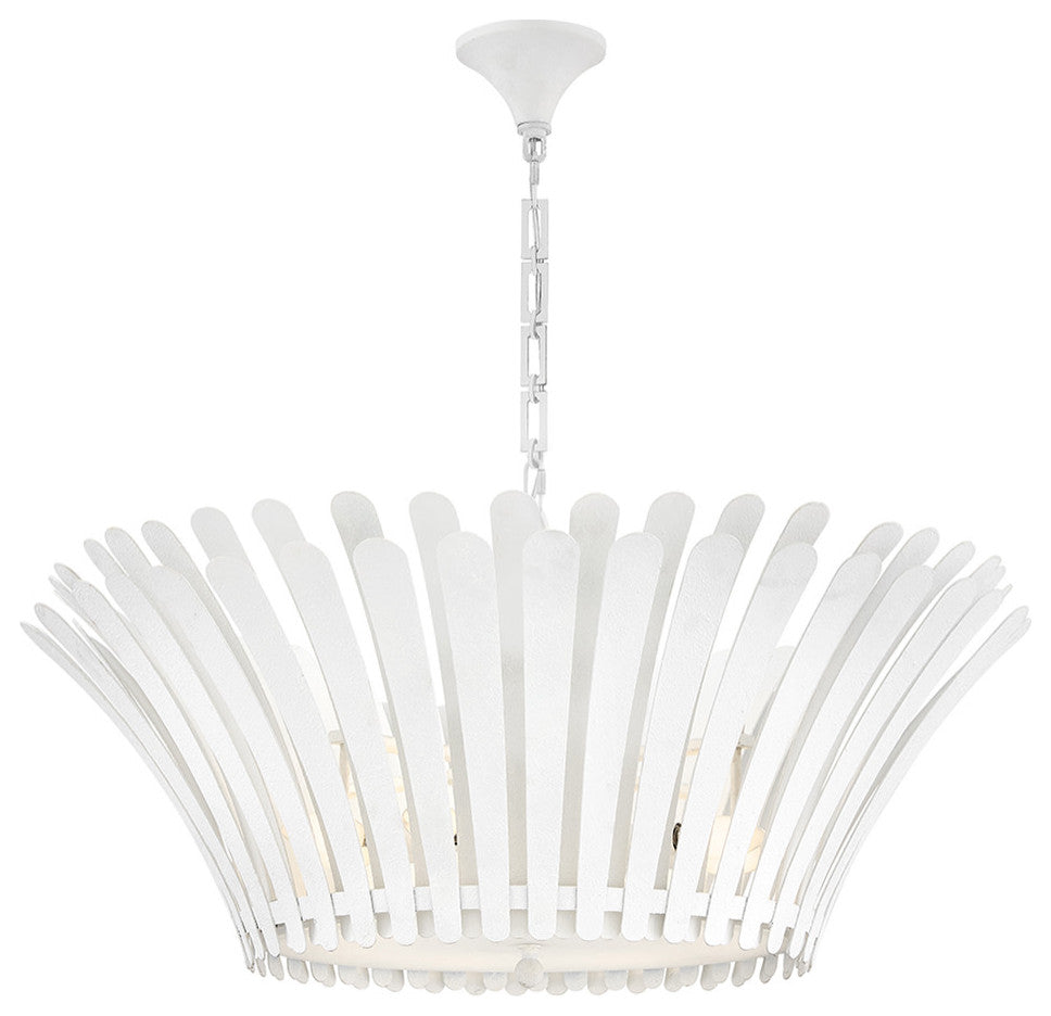Hinkley Reina Medium Tapered Chandelier, Textured Plaster