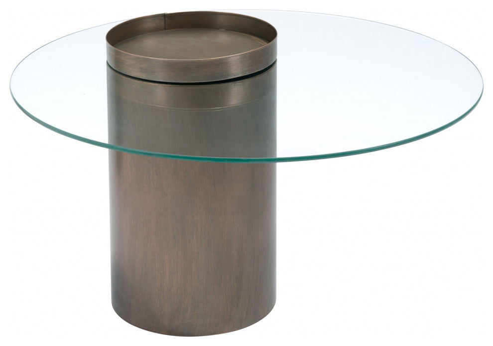 Contemporary Antique Gold Table