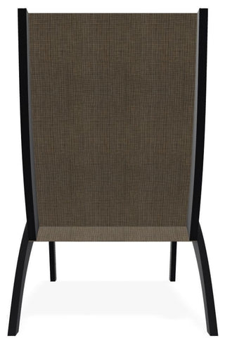 Dune Sling Stackable Outdoor Hydro-Lounge Chaise, Kora/Black