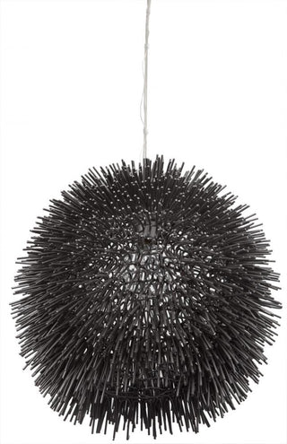 Varaluz Urchin 1-Lt Pendant, Black