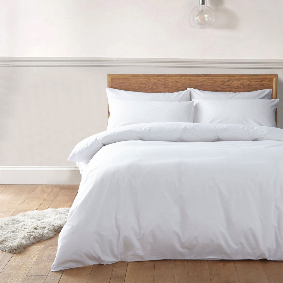 A1HC GOTS Certified Organic Cotton Duvet Cover, Queen